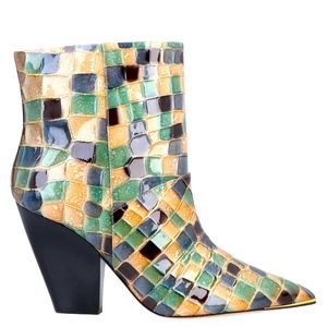 NWT/NIB Tory Burch Lila Stained Glass Booties 6.5